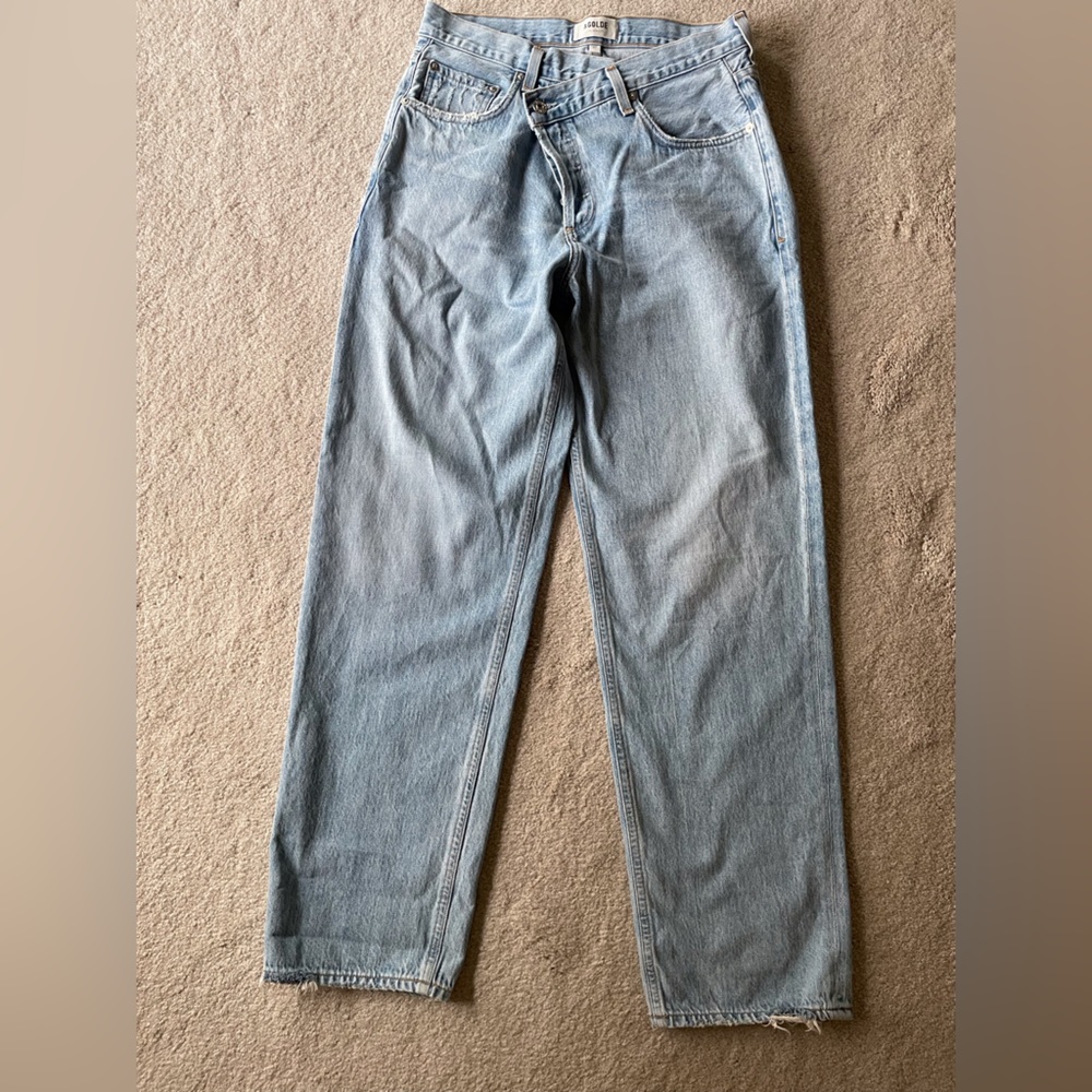 AGOLDE Criss Cross Jeans Size 27